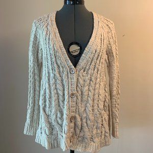 Free People size small cream sweater